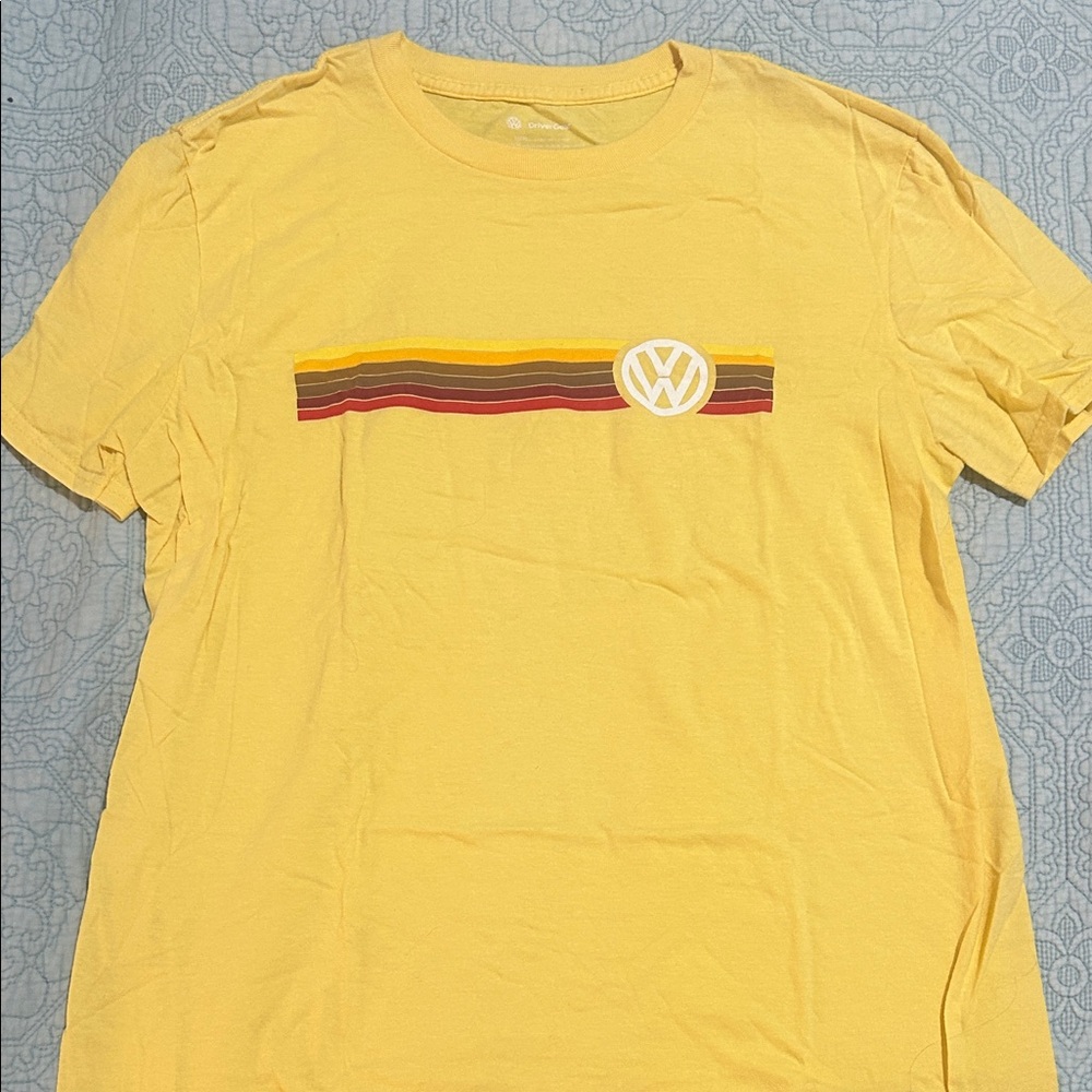 Women's Yellow Short Sleeve Tee